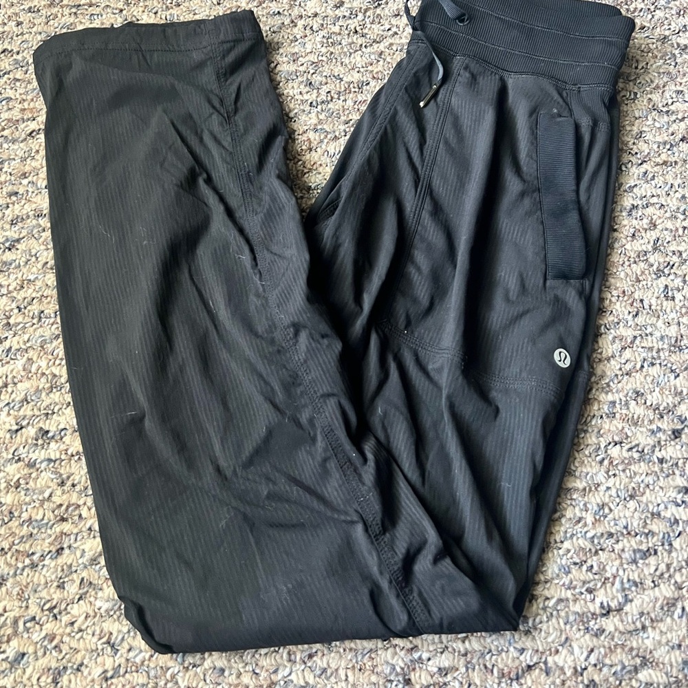 LULULEMON DANCE STUDIO PANTS BLACK FULL LENGTH